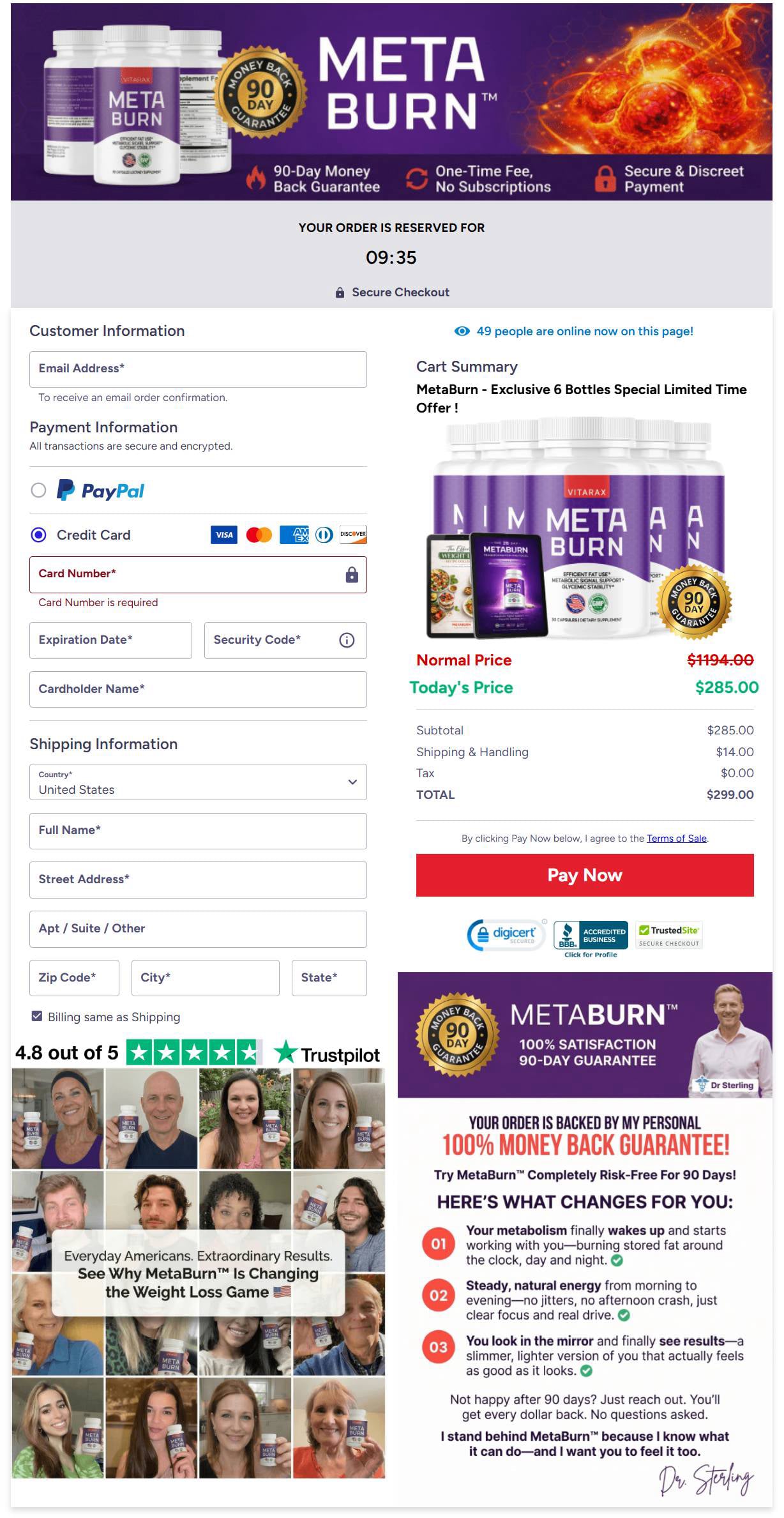 MetaBurn Buy